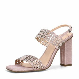 Menbur dámské elegantní sandály - růžové - 36