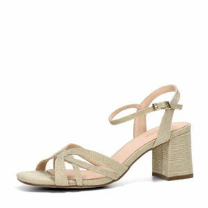 Menbur dámské elegantní sandály - zlaté - 36