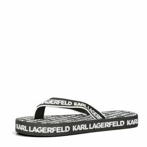Karl Lagerfeld dámské letní žabky - černobílé - 38/39