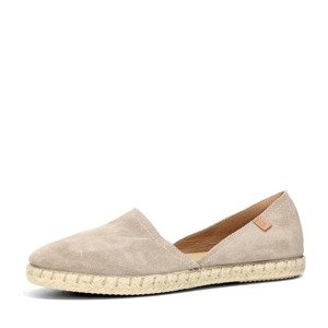 Robel dámské semišové espadrilky - šedohnědé - 41