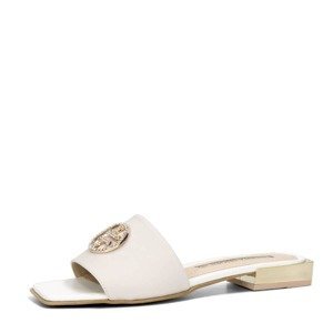 Olivia shoes dámské módní pantofle - bílé - 37