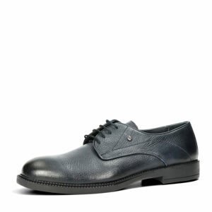 Robel pánské kožené společenské boty - tmavomodré - 44