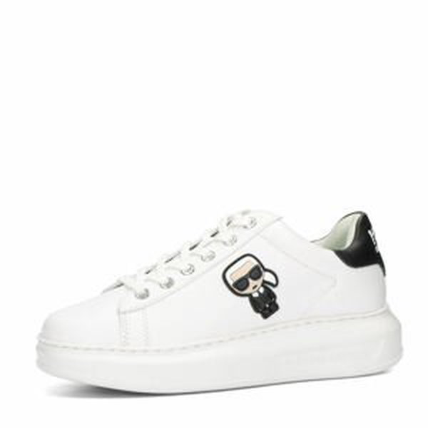 Karl Lagerfeld dámské módní tenisky - bílé - 38