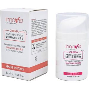 Innovia, Crema Anti-Macchie Schiarente Viso e Corpo, bělící krém pro odstranění skvrn na kůži, 50 ml