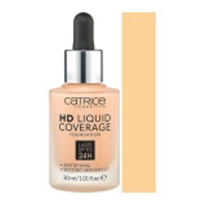 Catrice cosmetics Pískově béžová CATRICE HD LIQUID COVERAGE FOUNDATION 030 make-up 30ml