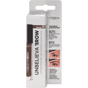 L'ORÉAL UNBELIEVA BROW gel za obrvě - 105 Brunette, 3,4ml