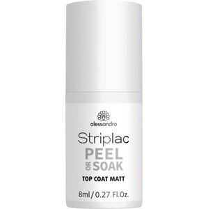 Alessandro Striplac Vrchní lak na nehty Peel or Soak Top Coat Matt 8 ml