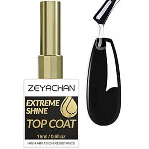 ZEYACHAN Top Coat Semi Permanent Shine 15 ml
