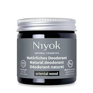Niyok- Antiperspirant deodorant krém 2 v 1 Oriental Wood 40 ml