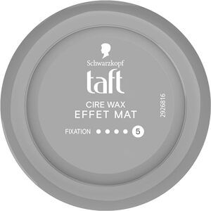 Schwarzkopf -Taft -Matte Effect 5 pánský vosk na vlasy - silná fixace, 75ml