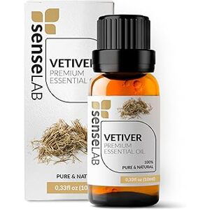 SenseLAB- Esenciální olej Vetiver - 100% čistý extrakt Vetiver Oil 10ml