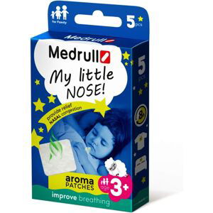 Medrull My Little Nose Aromatické náplasti - proti příznakům nachlazení, 5ks v balení