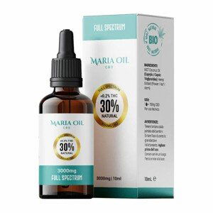 Full Spectrum Maria Oil CBD 30% (3000mg), plné spektrum, 10 ml