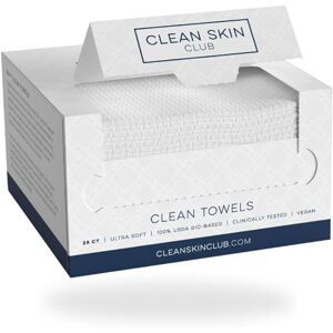 Clean Skin Club Dermatologem schválený ručník na obličej 50ks x 2