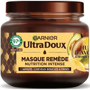 GARNIER Ultra Doux Maska na vlasy Avokádo Bambucké maslo 340ml