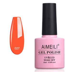 AIMEILI gelový lak na nehty - 027 Orange Sweetie