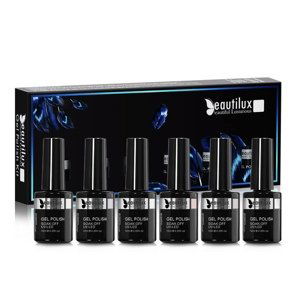 Beautilux Semi-Permanent UV Gel laky na nehty 6 kusů