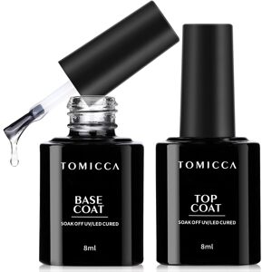 TOMICCA, Base&Top coat, 2x8 ml