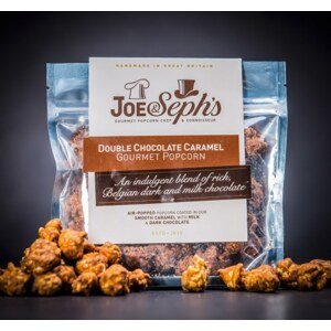 Gourmet Popcorn Karamel, bílá a tmavá čokoláda 75 g