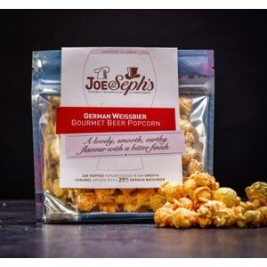 Luxusní pivní popcorn Joe & Seph's s příchutí německého pšeničného speciálu 32 g