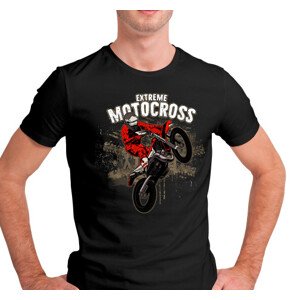 Pánské tričko s potiskem “Extreme Motocross"