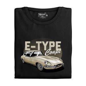 Pánské tričko s potiskem “E-type Coupe"