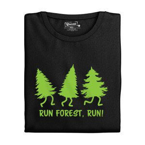 Pánské tričko s potiskem “Run, forest, run”