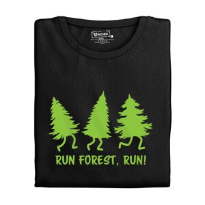 Dámské tričko s potiskem “Run, forest, run”