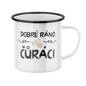 Plecháček s potiskem Dobré ráno, čůráci