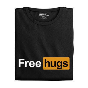 Dámské tričko s potiskem “Free hugs”