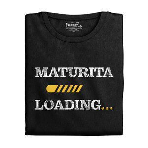 Pánské tričko s potiskem “Maturita loading”