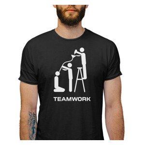 Pánské tričko s potiskem “Teamwork”