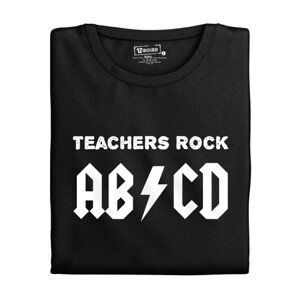 Dámské tričko s potiskem "Teachers Rock"