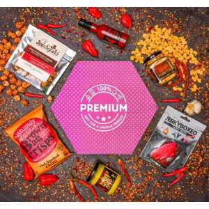 Giftboxeo plné chilli specialit - Fialové