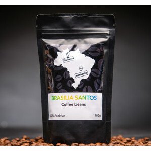 Mirabela čerstvá Káva Brasilia Santos 225 g