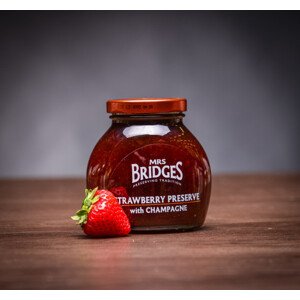 Luxusní džem Mrs. Bridges Strawberry and Champagne 340 g