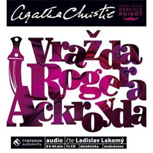 Vražda Rogera Ackroyda - CD - Agatha Christie