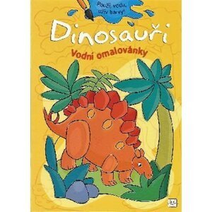 Vodní omalovánky - Dinosauři - Barbara Wierzchowska