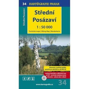 1: 50T (34)-Střední Posázaví (turistická mapa)