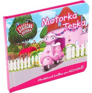 Motorka Terka - leporelo kniha Statečná autíčka - Elin Ferner