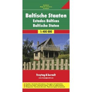 AK 8101 Baltské státy 1:400 000 / automapa