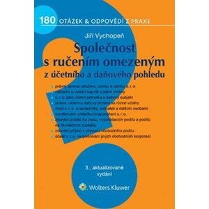 Společnost s ručením omezeným z účetního a daňového pohledu, 3.  vydání - Jiří Vychopeň