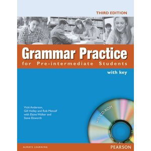 Grammar Practice for Pre-Intermediate Students´ Book w/ CD-ROM Pack (w/ key) - Steve Elsworth