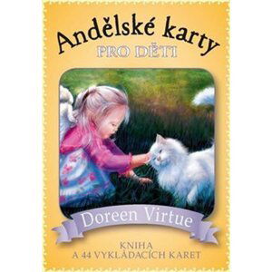 Andělské karty pro děti - Kniha a 44 karet - Doreen Virtue