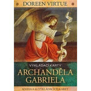 Vykládací karty archanděla Gabriela - kniha a 44 karet - Doreen Virtue