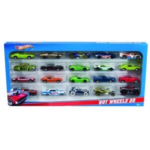 Hot Wheels 20 ks angličák - Mattel Mega Bloks
