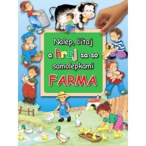 Nalep, čítaj a hraj sa so samolepkami Farma