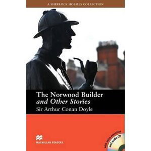 Macmillan Readers Intermediate: The Adventures of The Norwood Builder and Other Stories Book with Audio CD - Arthur Conan Doyle