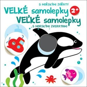 Velké samolepky s mořskými zvířaty Delfín / Veľké samolepky s morskými zvieratami Delfín, 1.  vydání