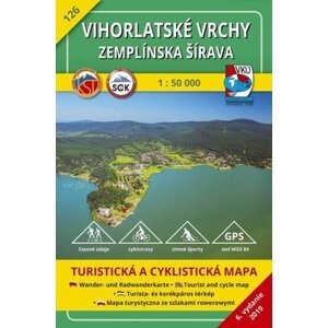 Vihorlatské vrchy - Zemplínska šírava 1:50 000